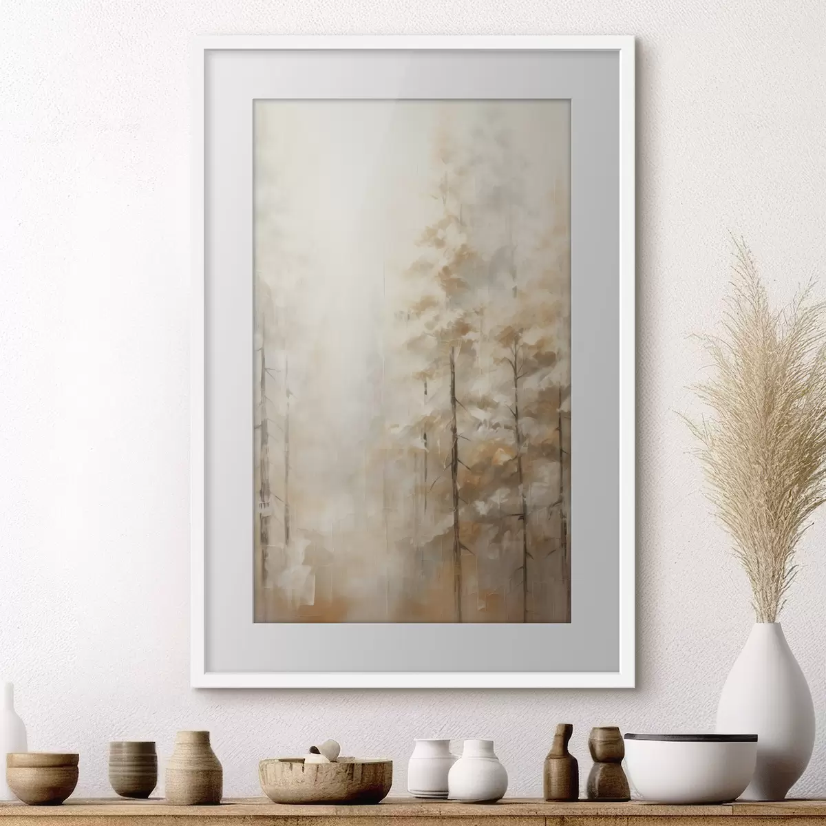 Poster Forêt et envol f46123