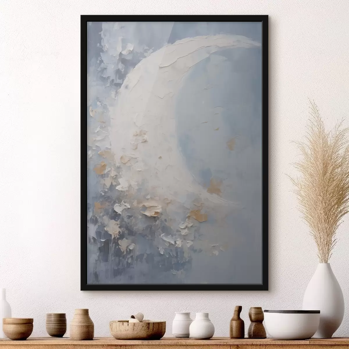 Poster Abstraction de la nouvelle lune f46124