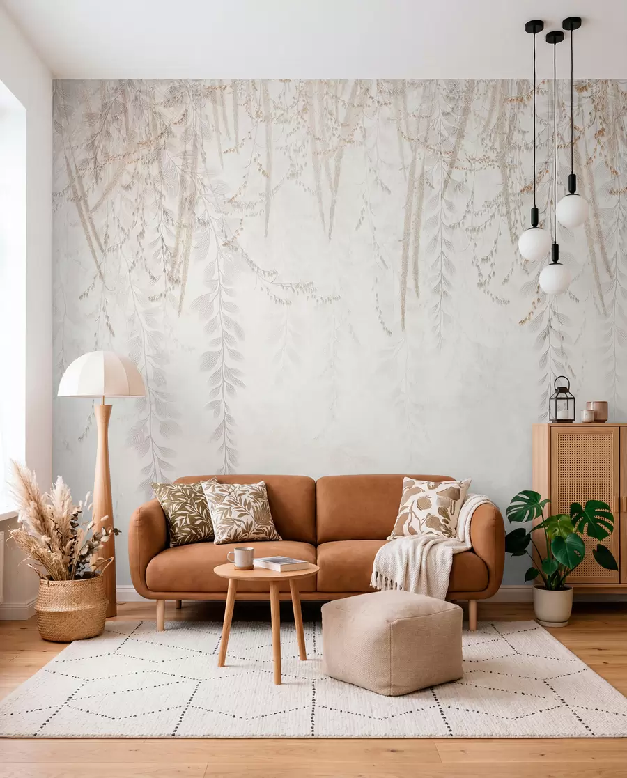 Papier peint Branches suspendues w09433