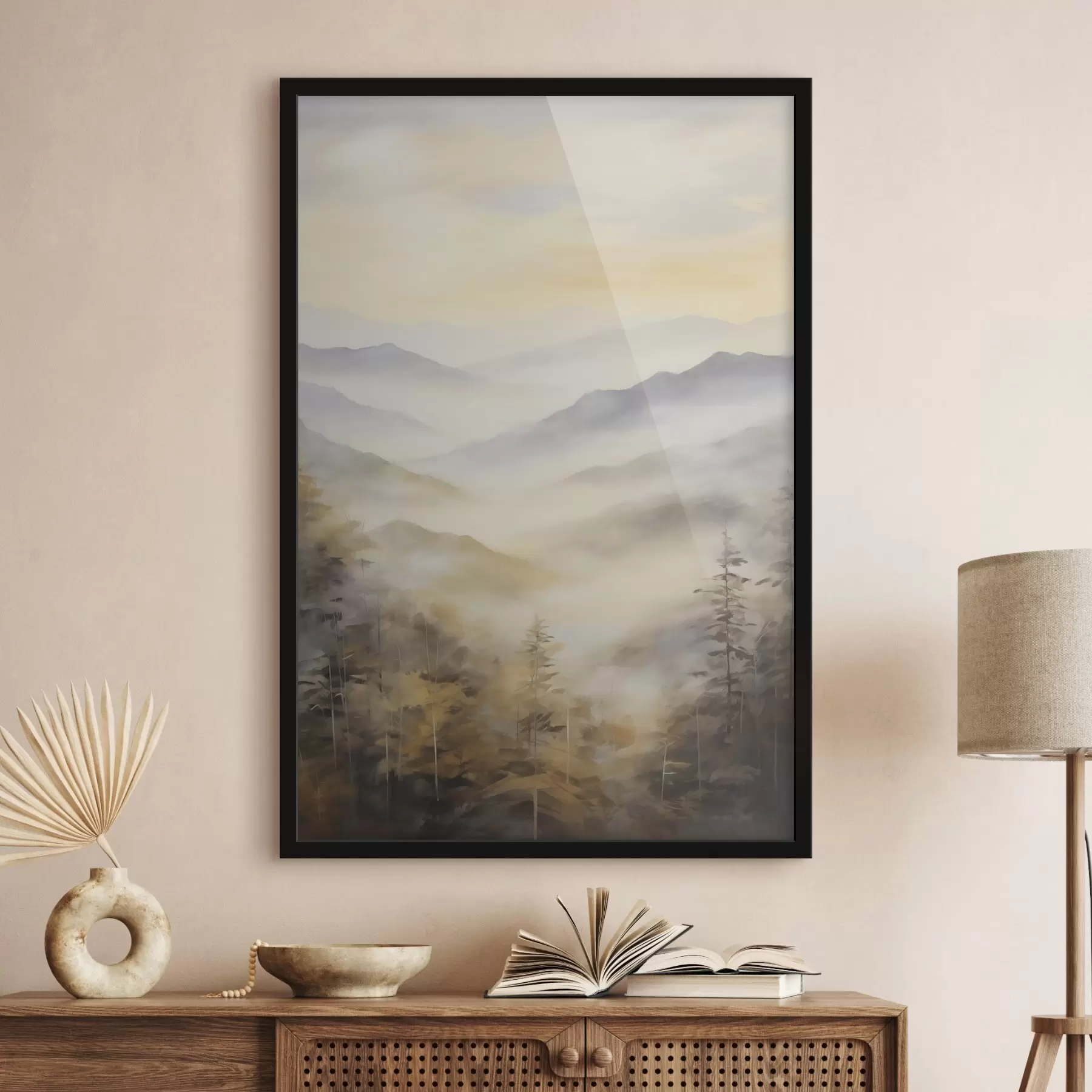 Papier peint Montagnes en automne f46198