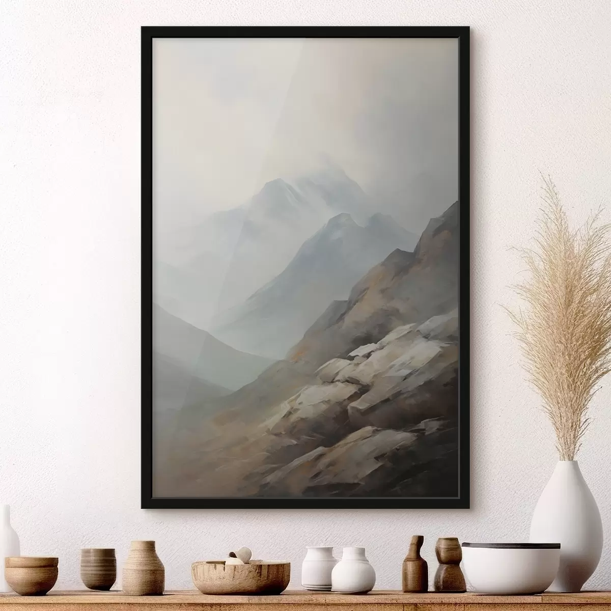 Poster Paysage de montagne f46201