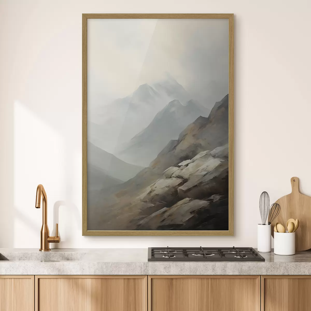 Poster Paysage de montagne f46201