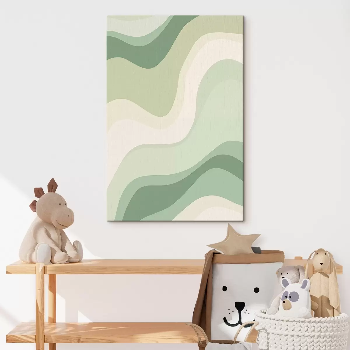 Tableau Vagues abstraites s46214