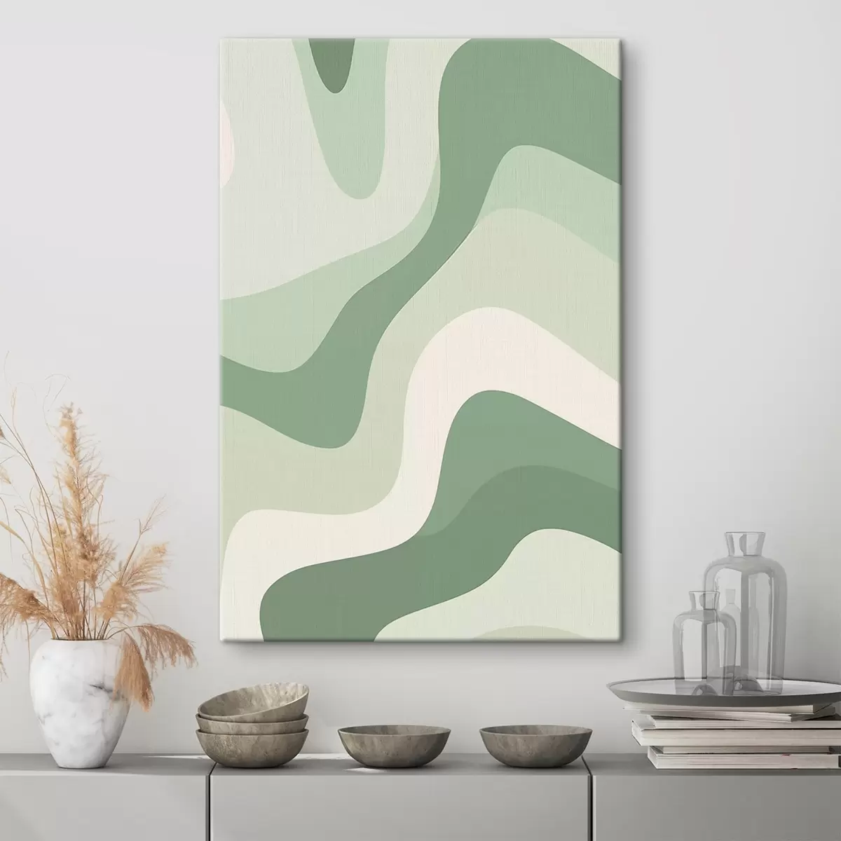 Tableau Vagues abstraites s46215