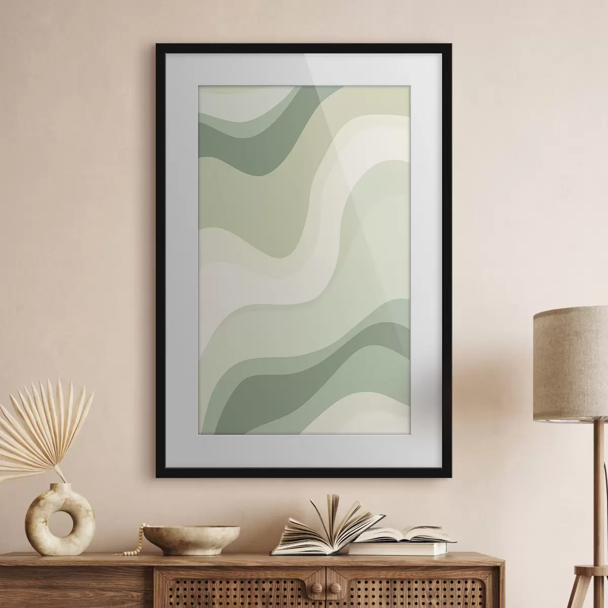 Poster Vagues abstraites f46214