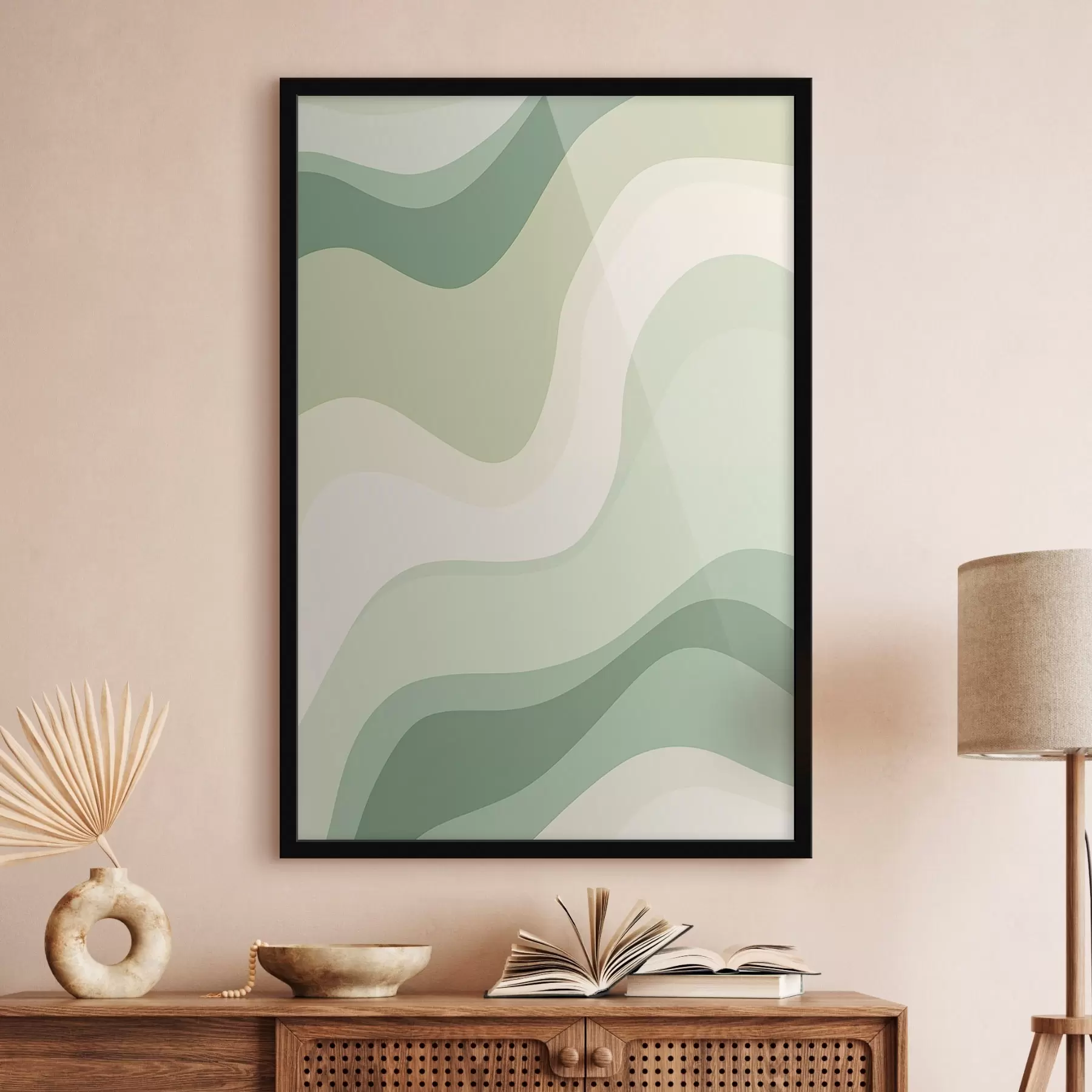 Papier peint Vagues abstraites f46214