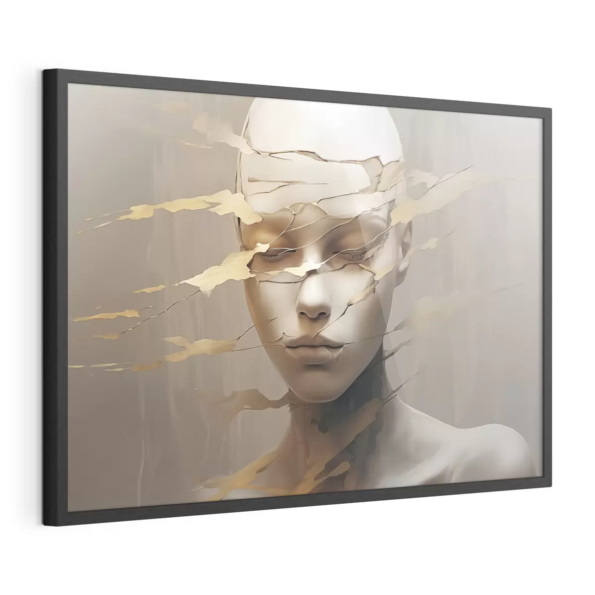 Poster Visage défiguré f46225