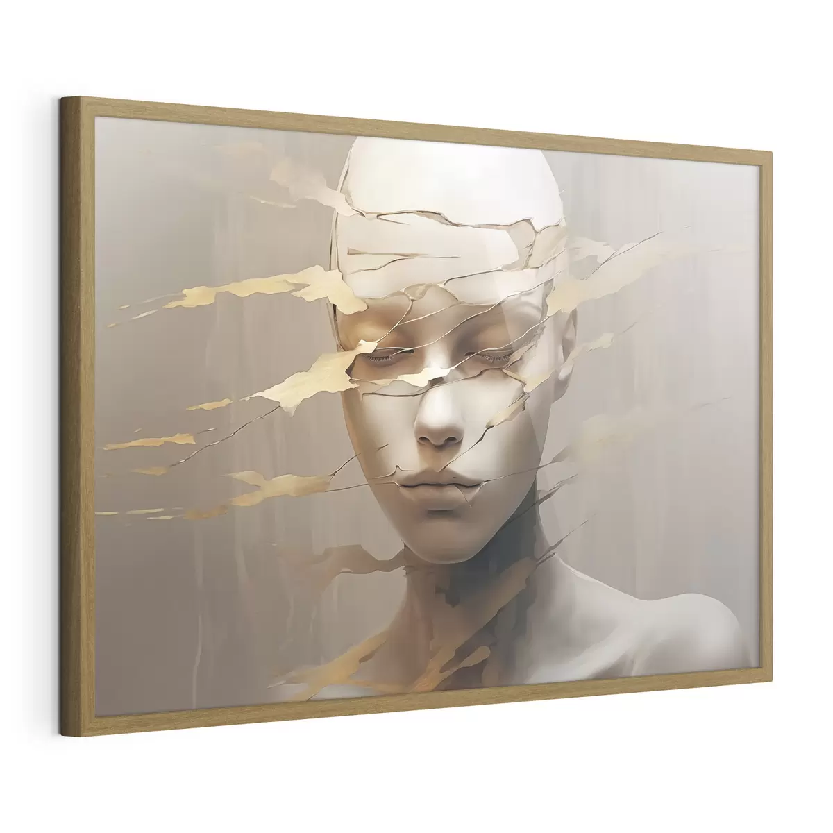 Poster Visage défiguré f46225