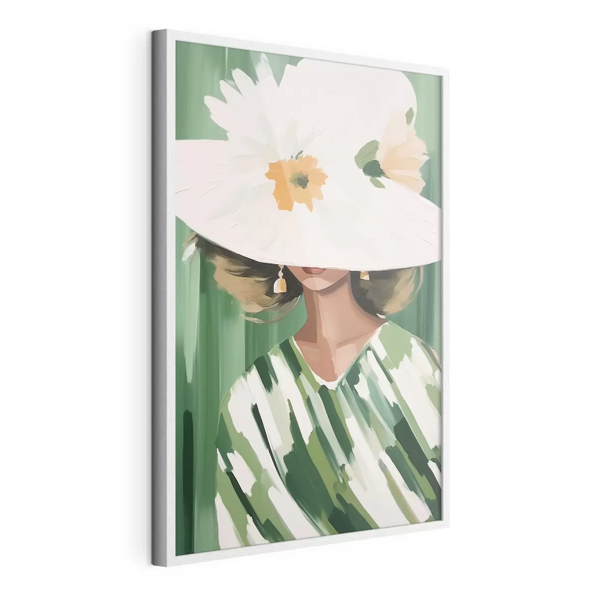 Poster Chapeau de fleurs f46240