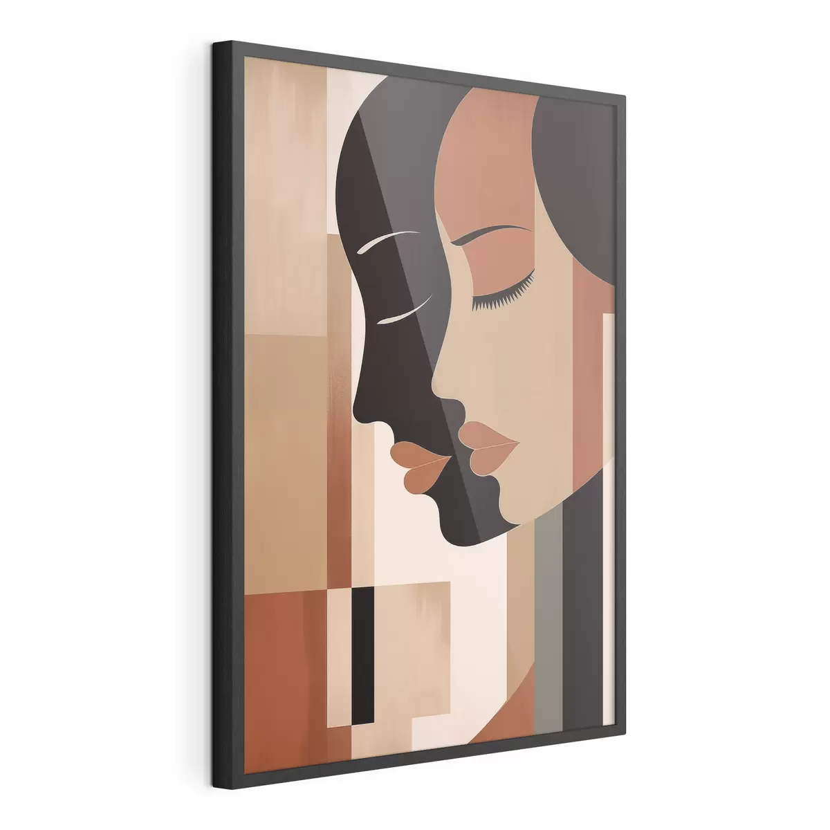 Poster Visages abstraits f46241