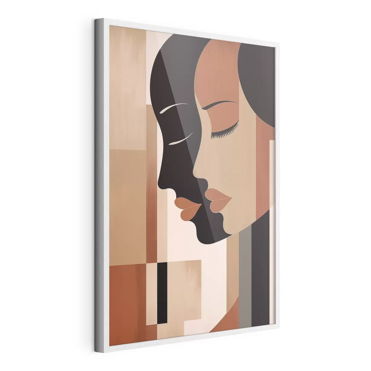 Poster Visages abstraits f46241
