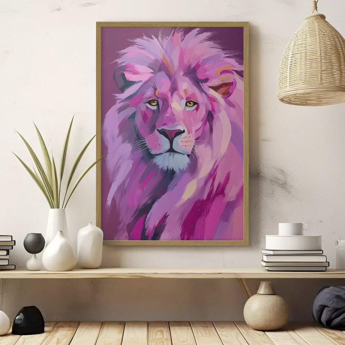 Poster Lion f46243