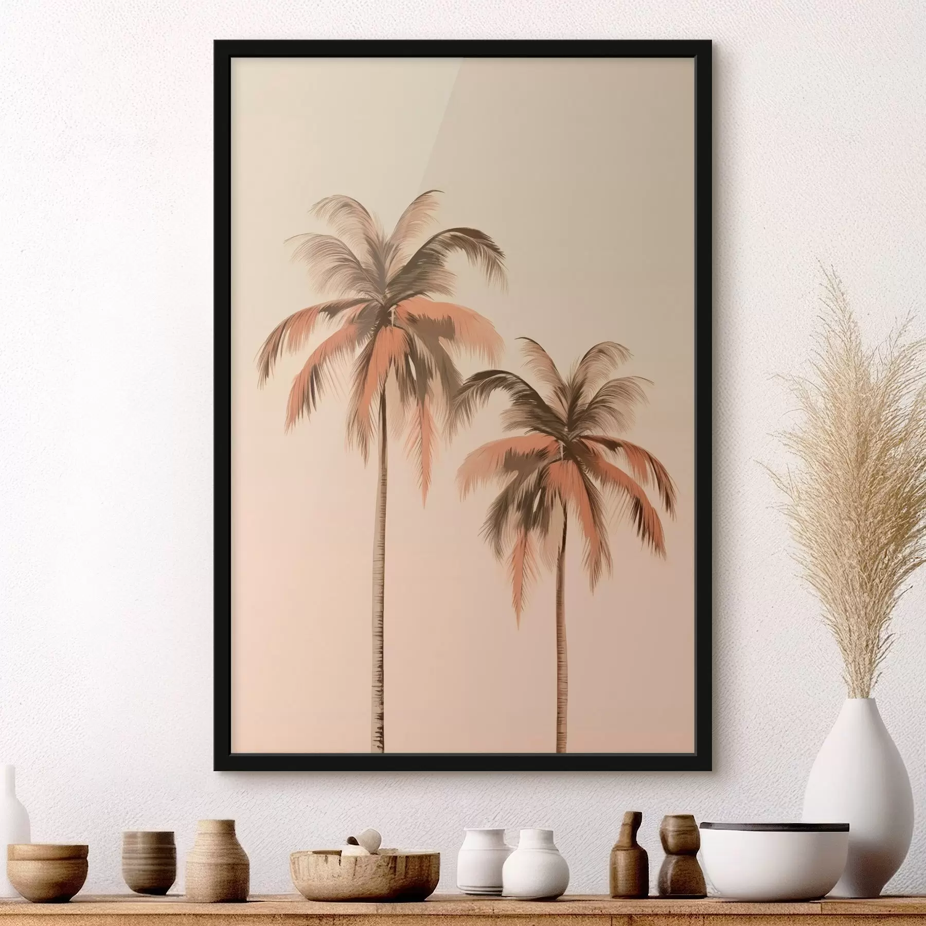 Papier peint Palmiers f46245