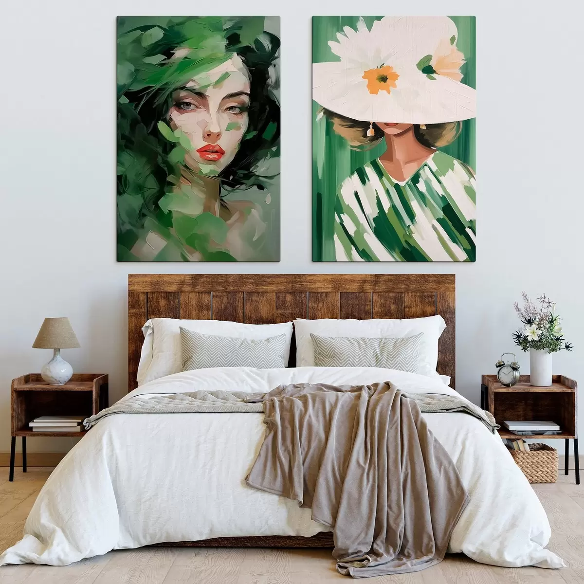 Tableau Portraits de femmes m00844