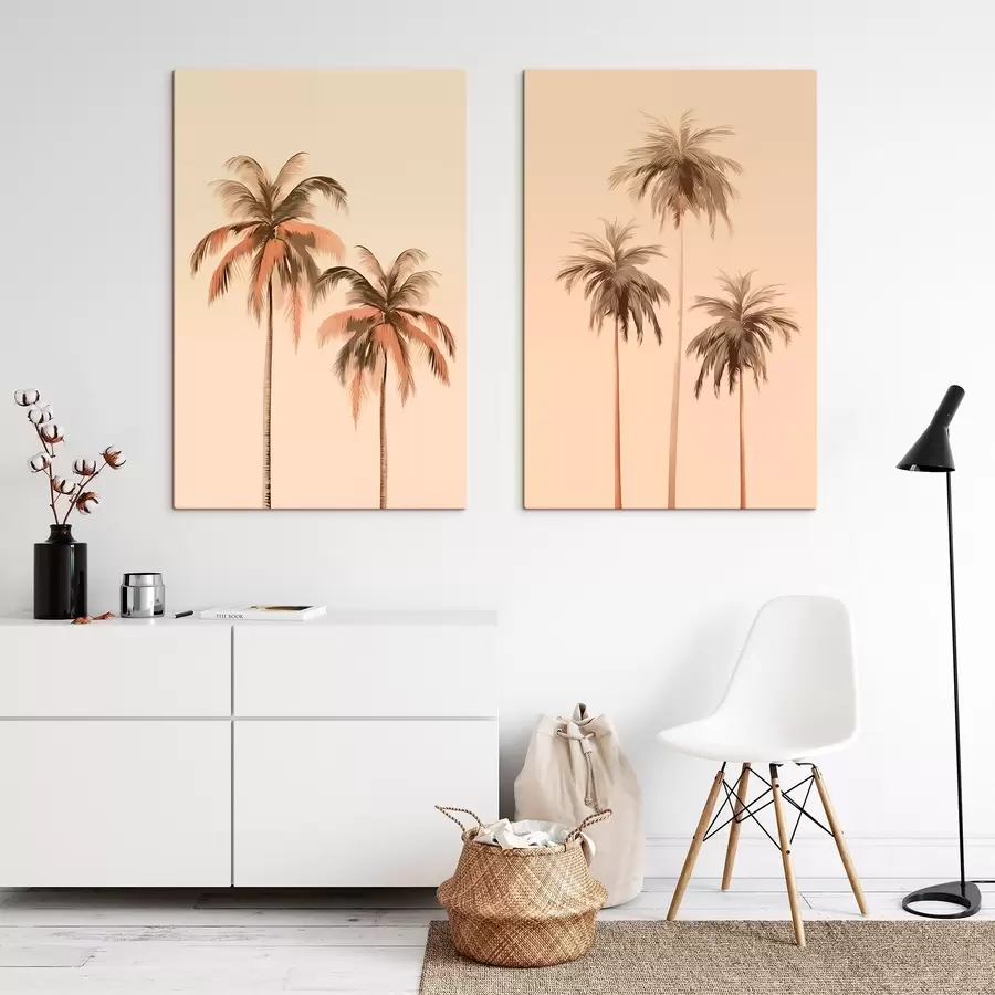 Tableau Palmiers m00848