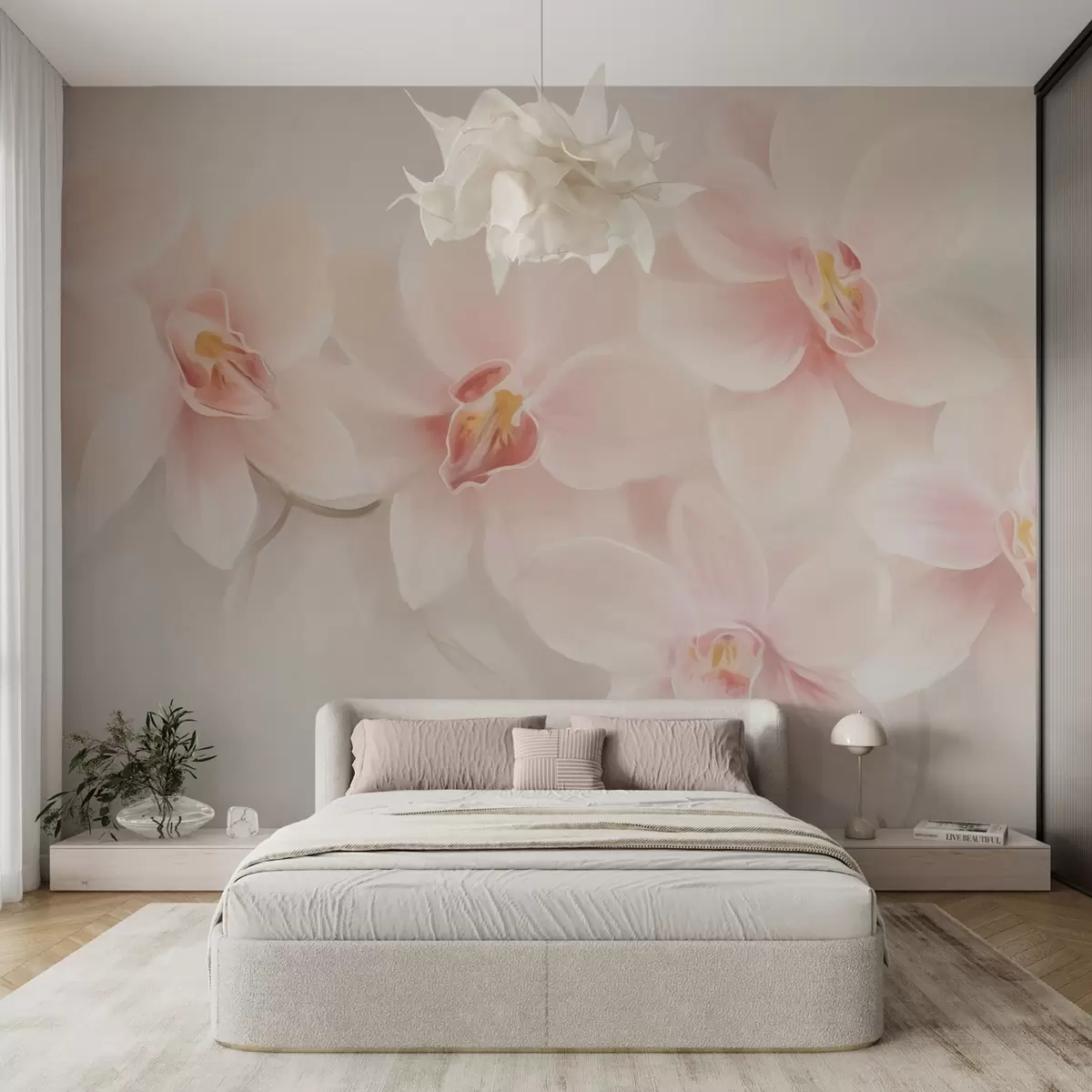 Papier peint Orchidées w04723