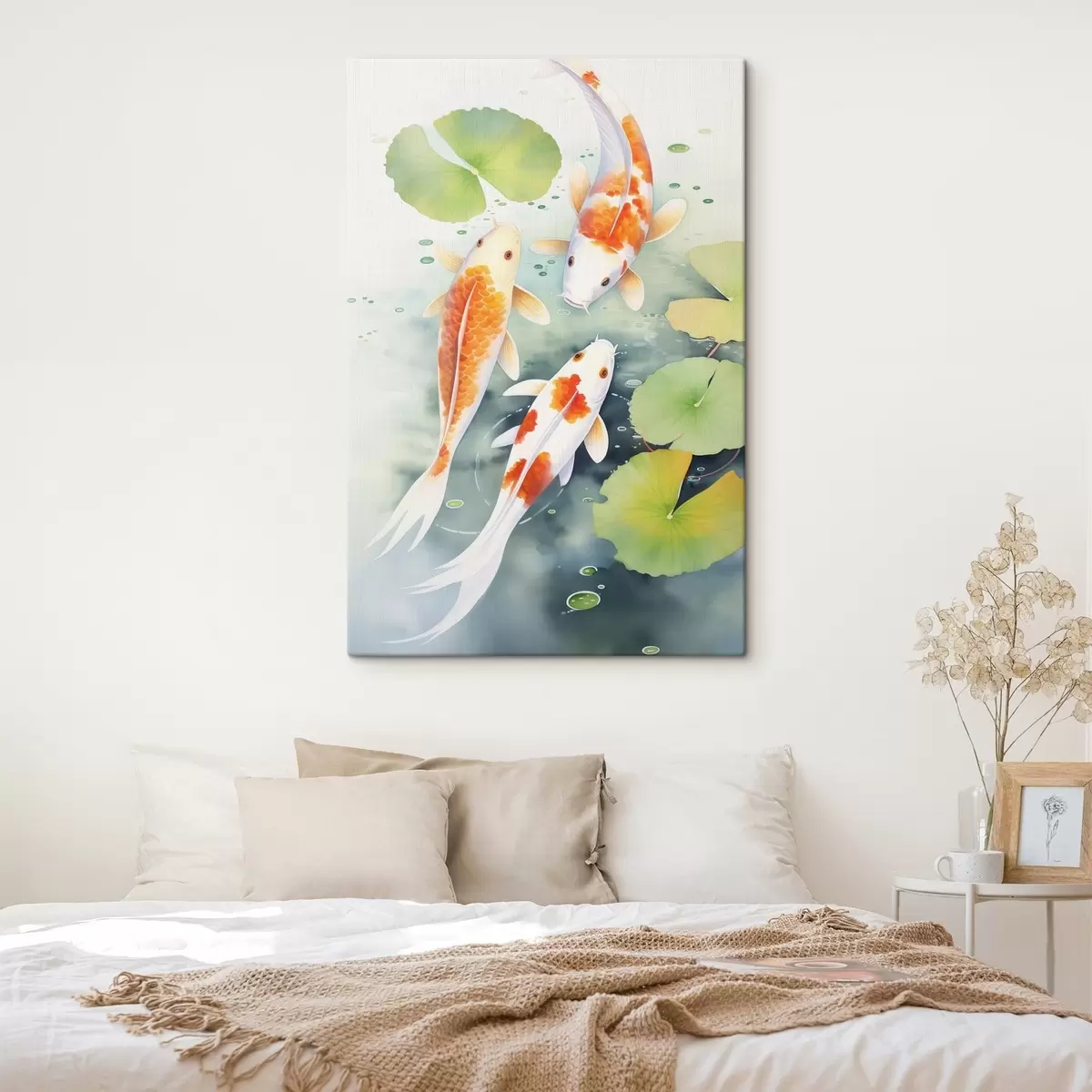 Tableau Trois poissons s46085