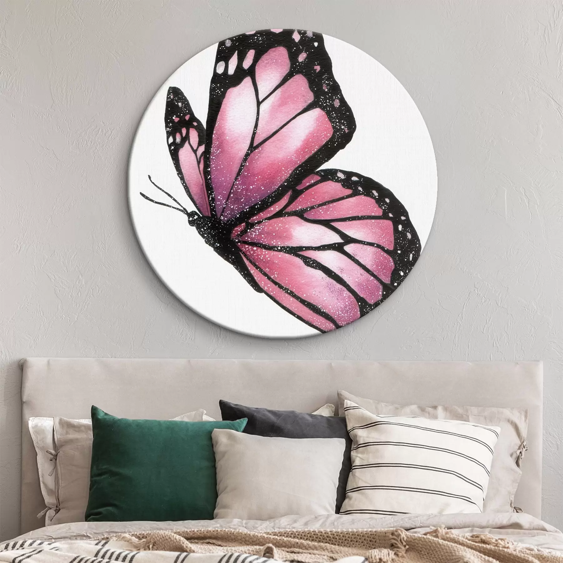 Tableau Papillon luxueux, imitation aquarelle r46074
