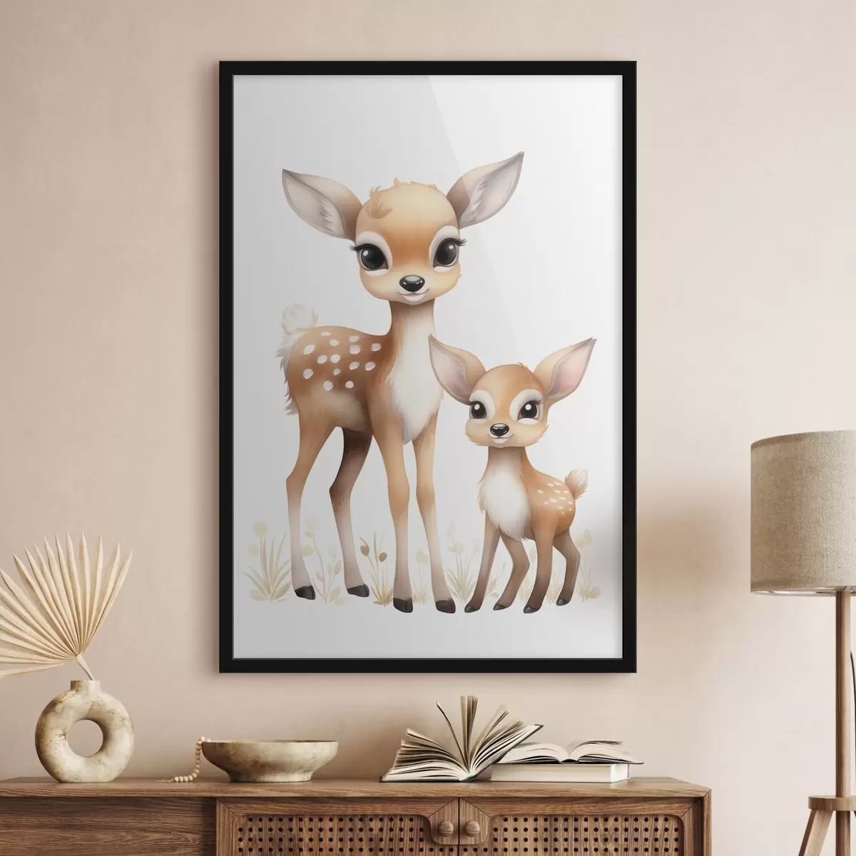 Poster Deux faons f46080