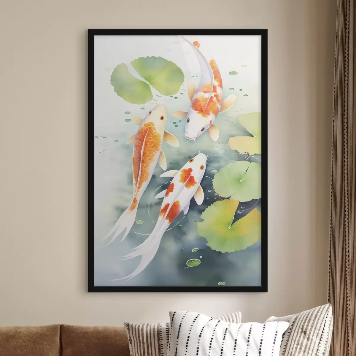 Poster Trois poissons f46085