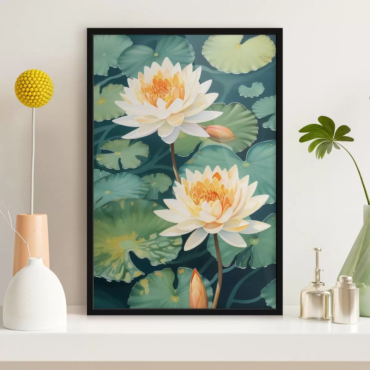 Poster Grand lotus f46088