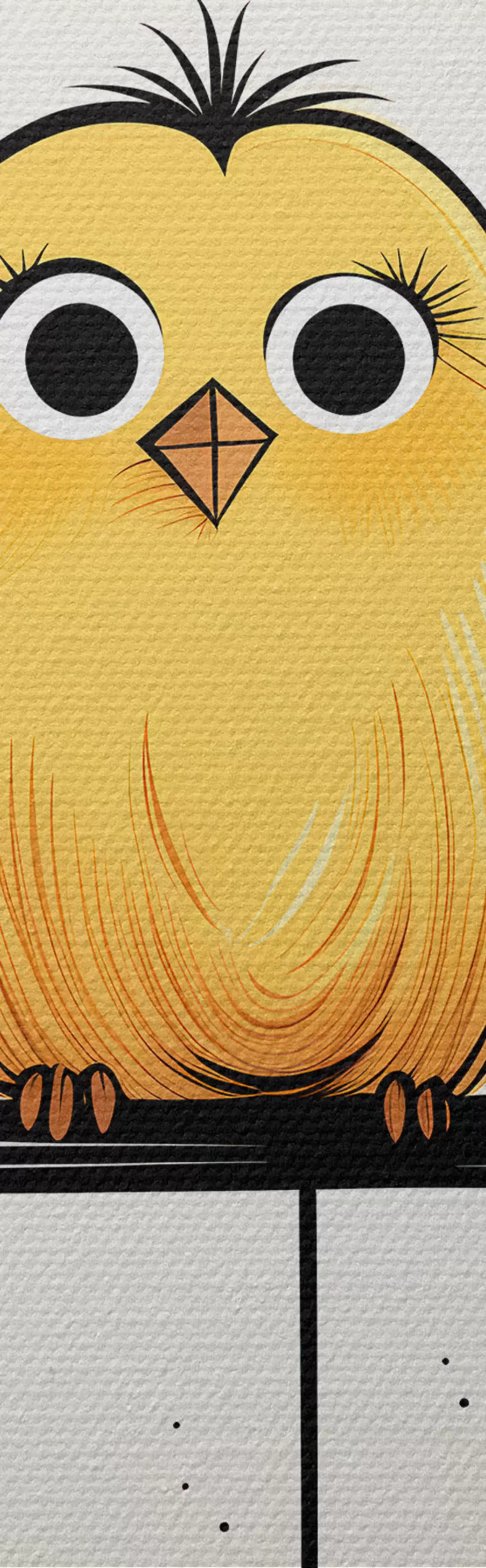 Tableau Adorables petits oiseaux m00862