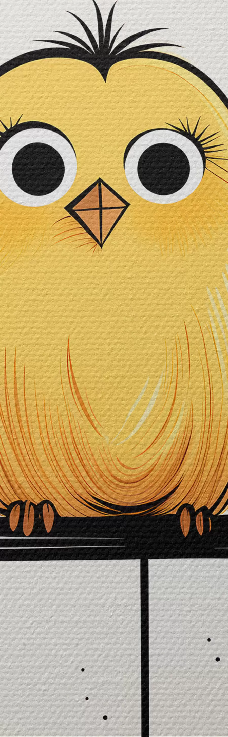 Tableau Adorables petits oiseaux m00862