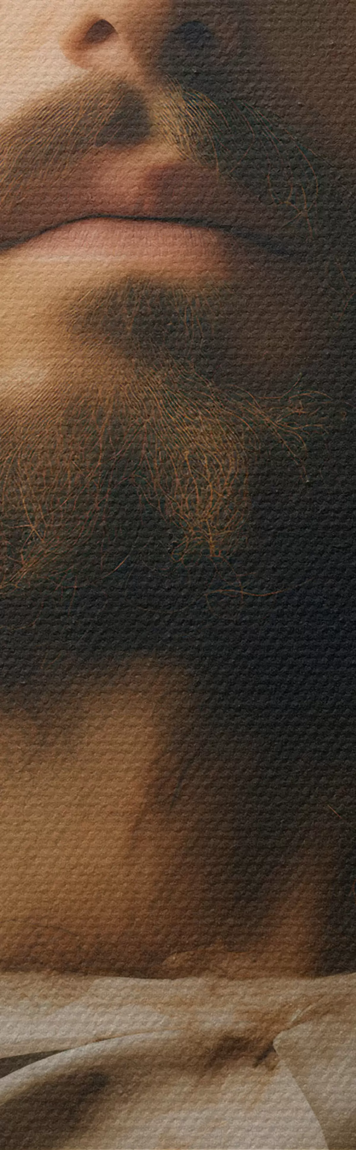 Tableau Portrait de Jésus m00865