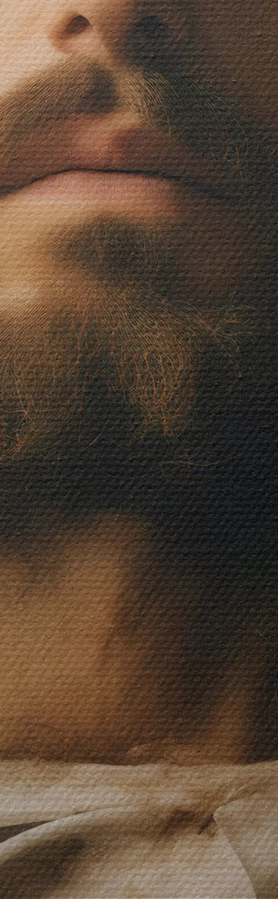 Tableau Portrait de Jésus m00865