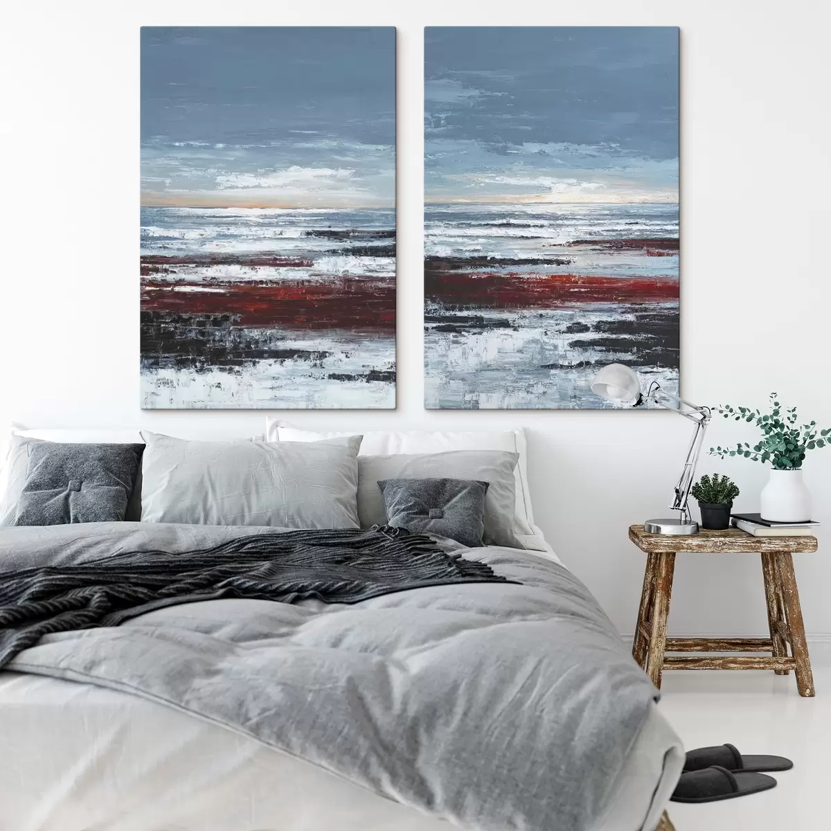 Tableau Horizon abstrait m00790