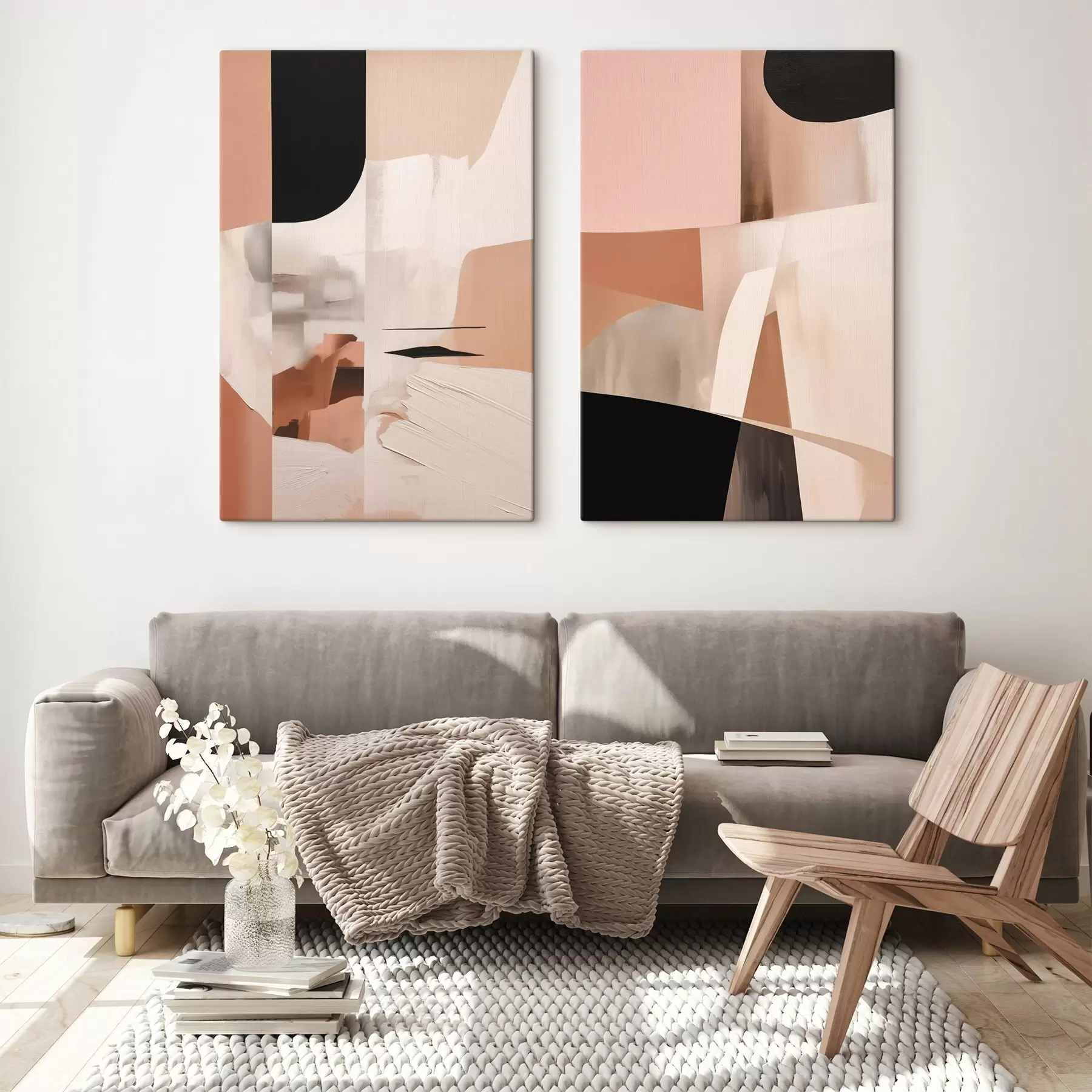 Tableau Compositions abstraites m00854