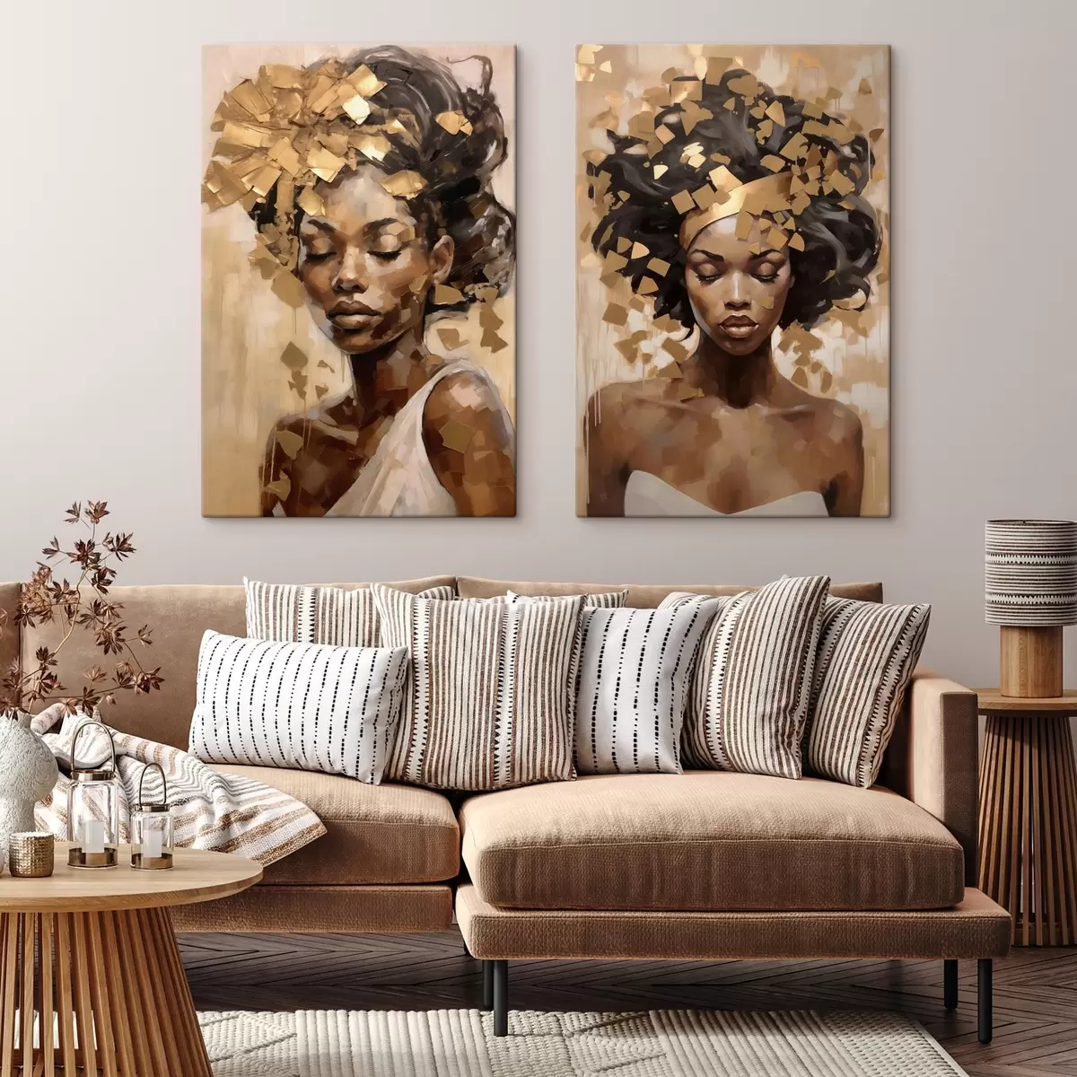Tableau Portraits de femmes m00855