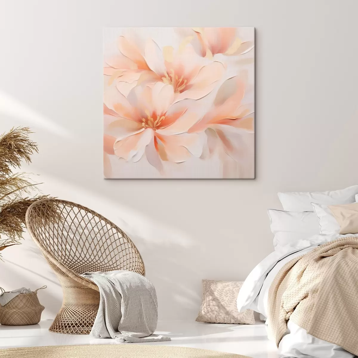 Tableau Fleurs abstraites s46130