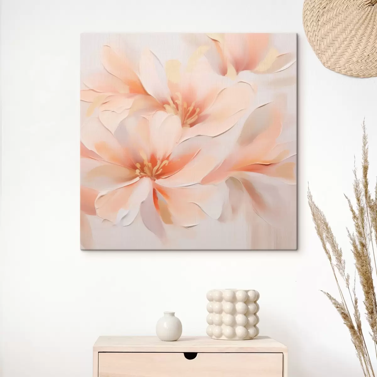 Tableau Fleurs abstraites s46130