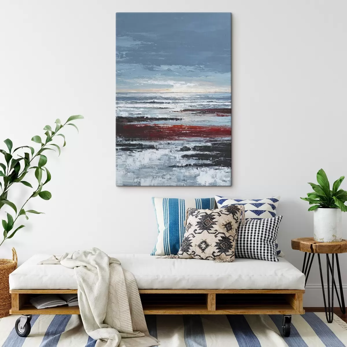 Tableau Horizon abstrait s46131