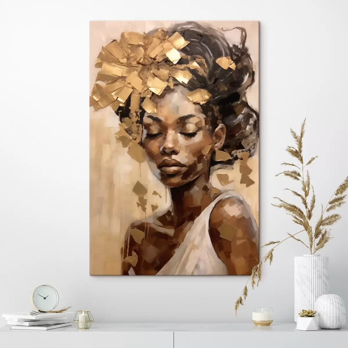 Tableau Portrait d'une femme s46260