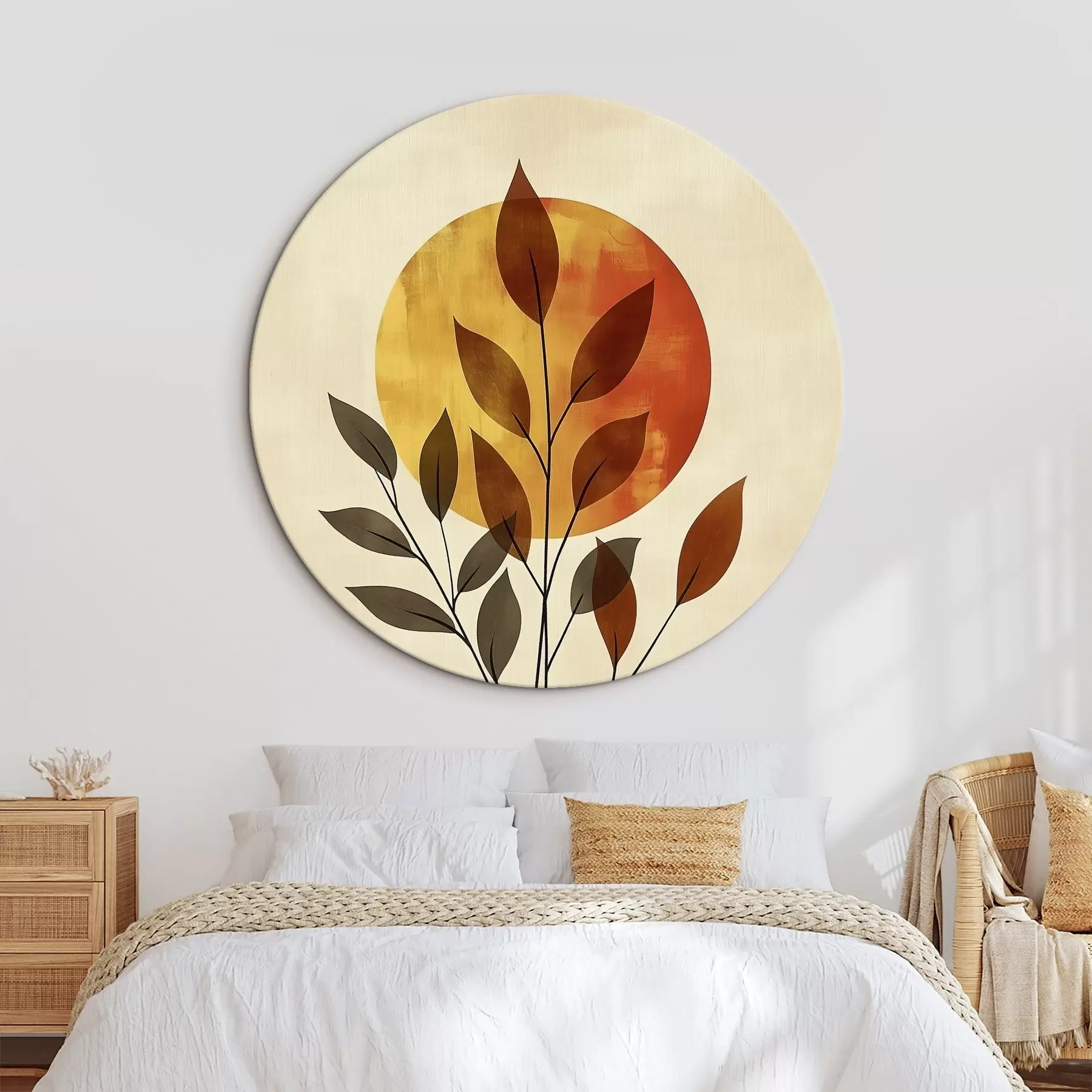 Tableau Branche avec feuilles r46132