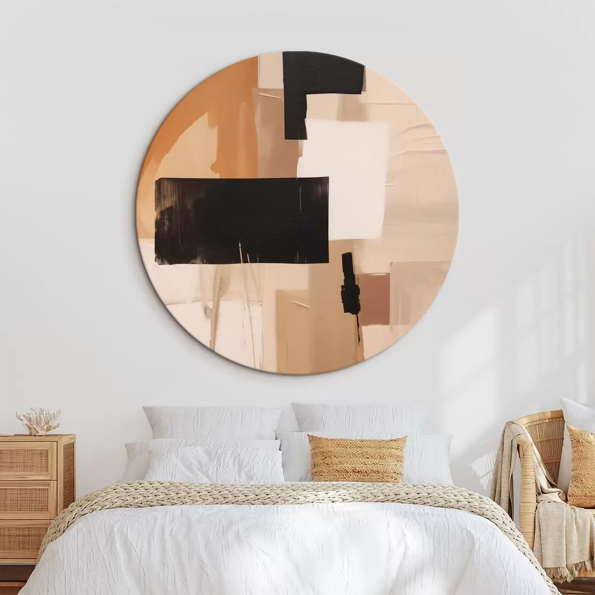 Tableaux rondes Abstraction r46137
