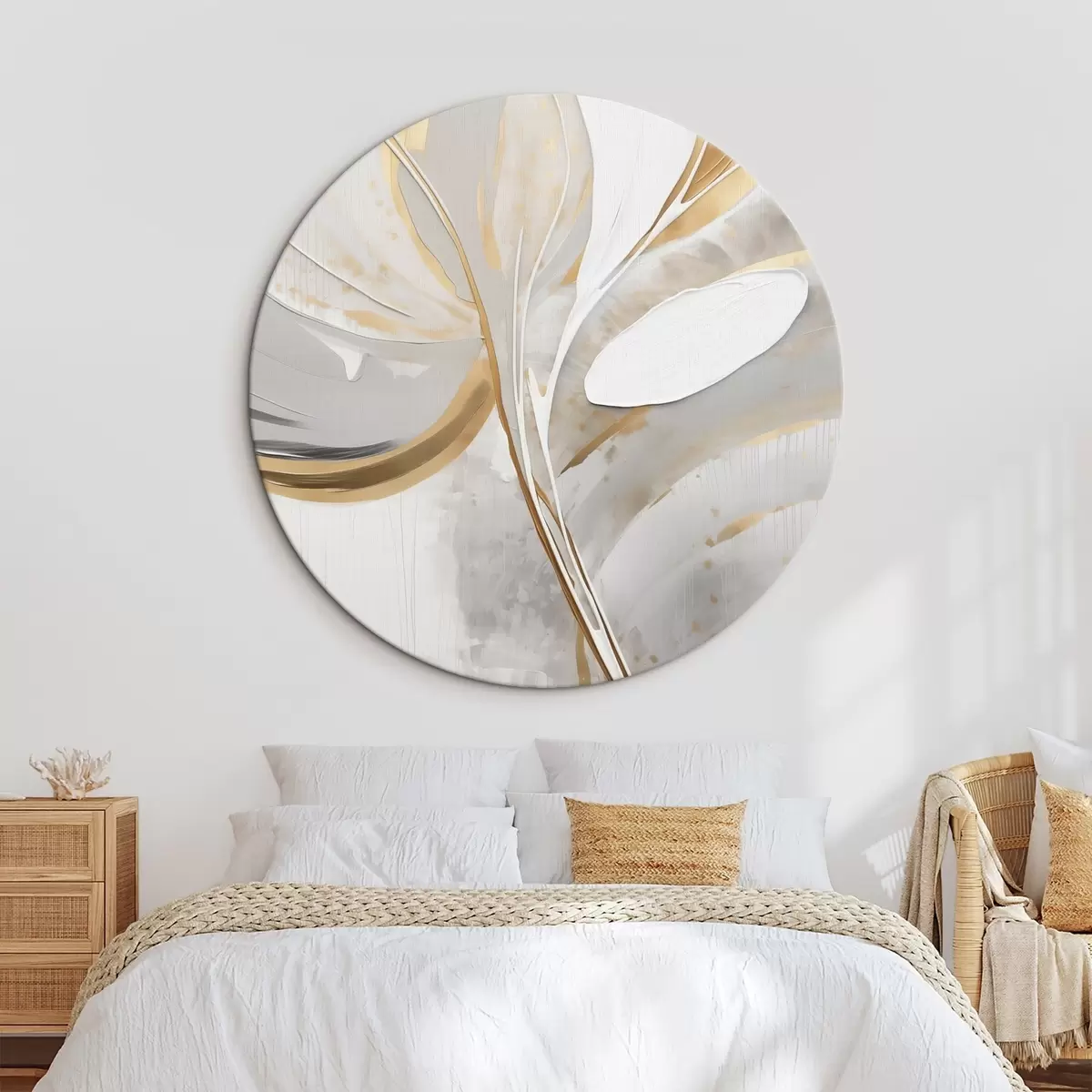 Tableaux rondes Abstraction r46255