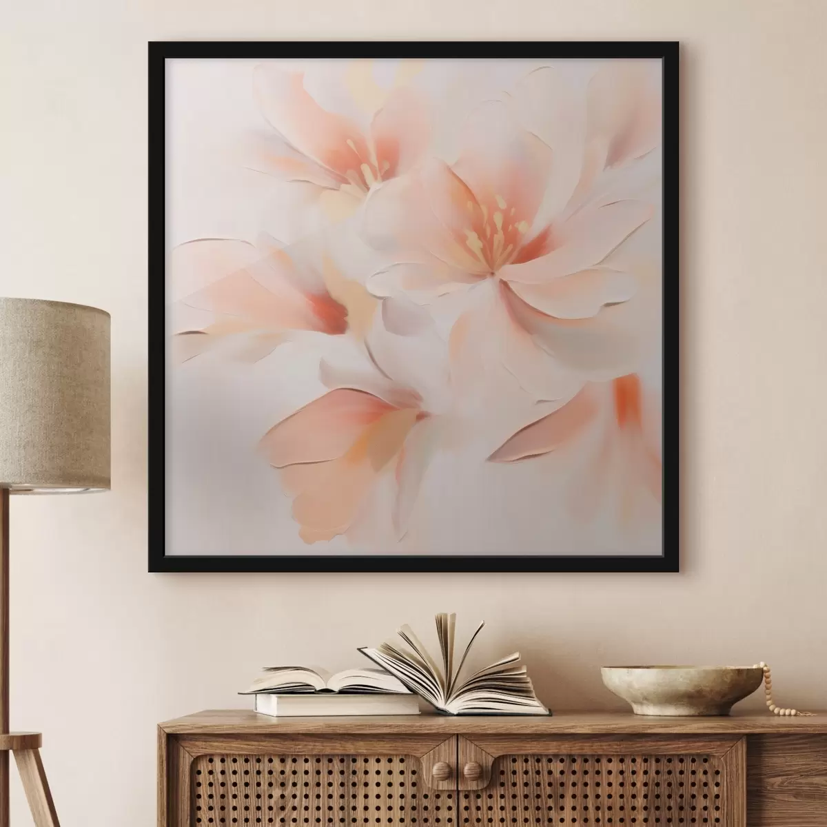 Poster Fleurs abstraites f46012