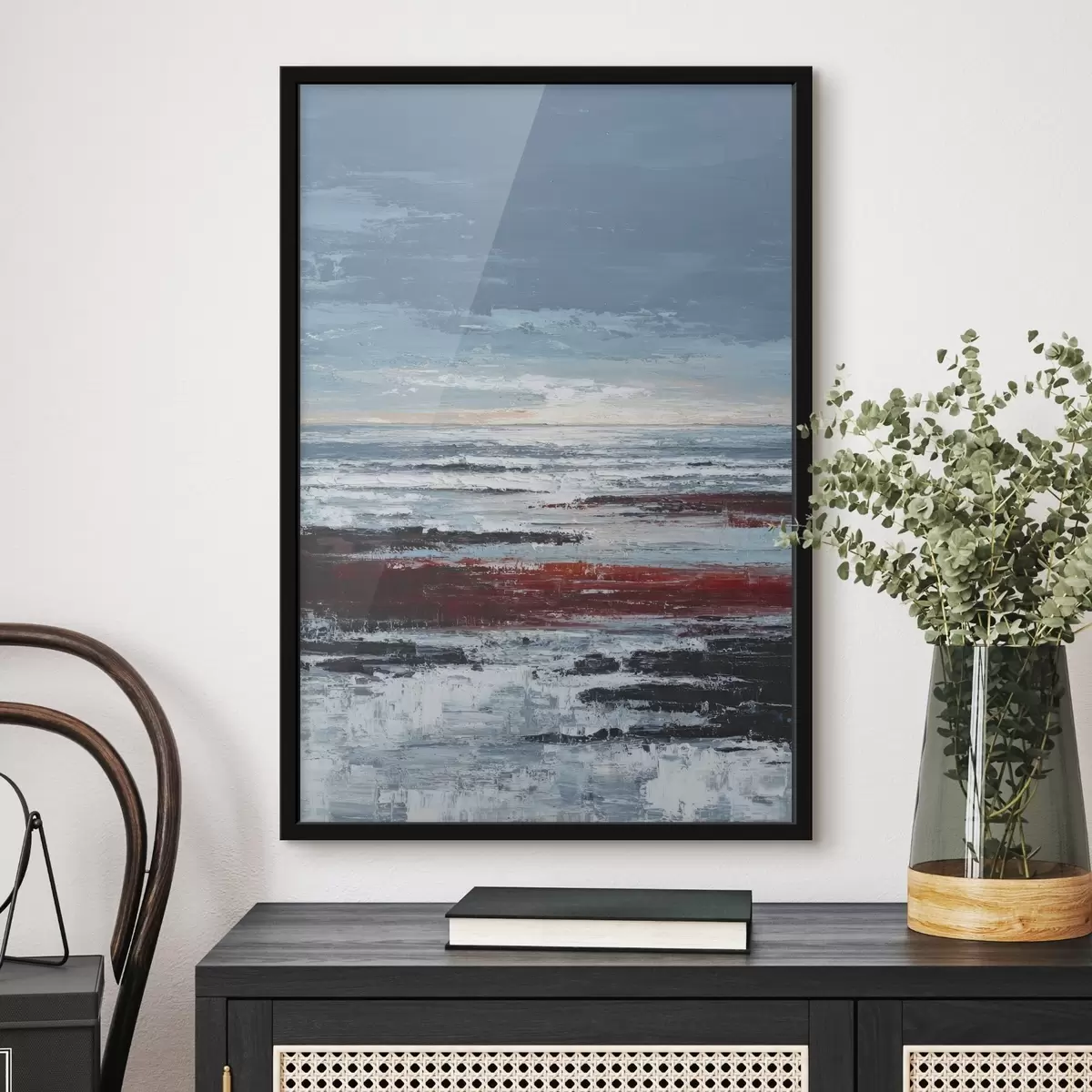 Poster Horizon abstrait f46131