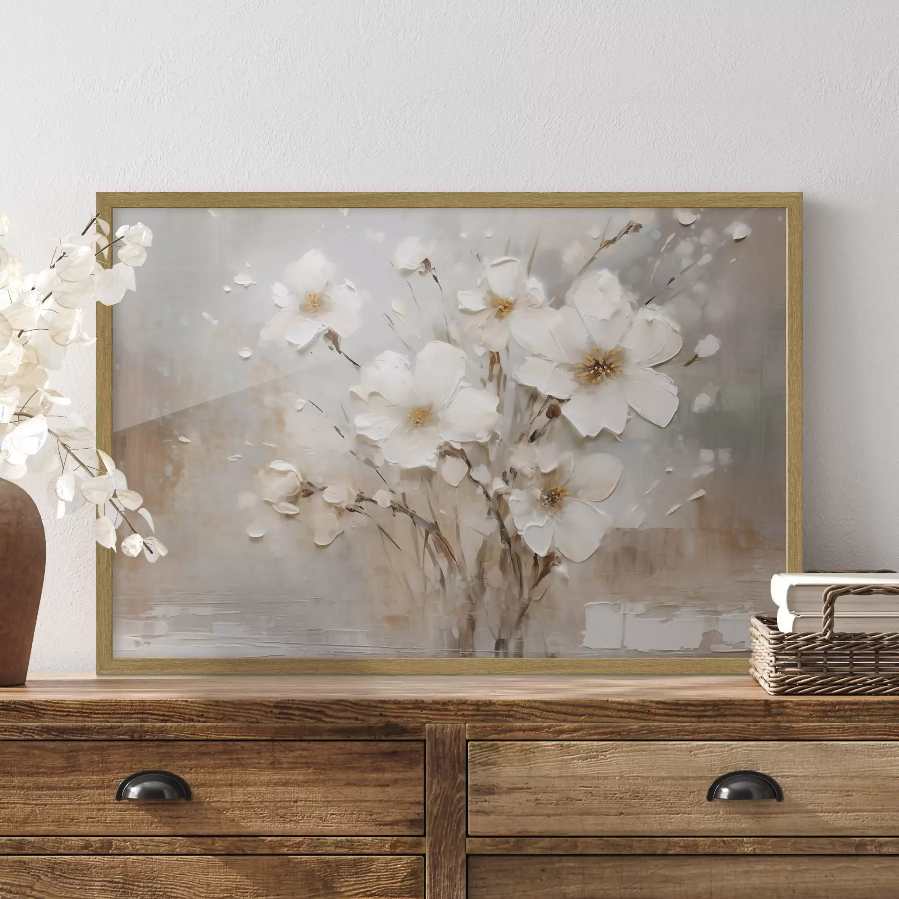 Papier peint Fleurs abstraites f46254