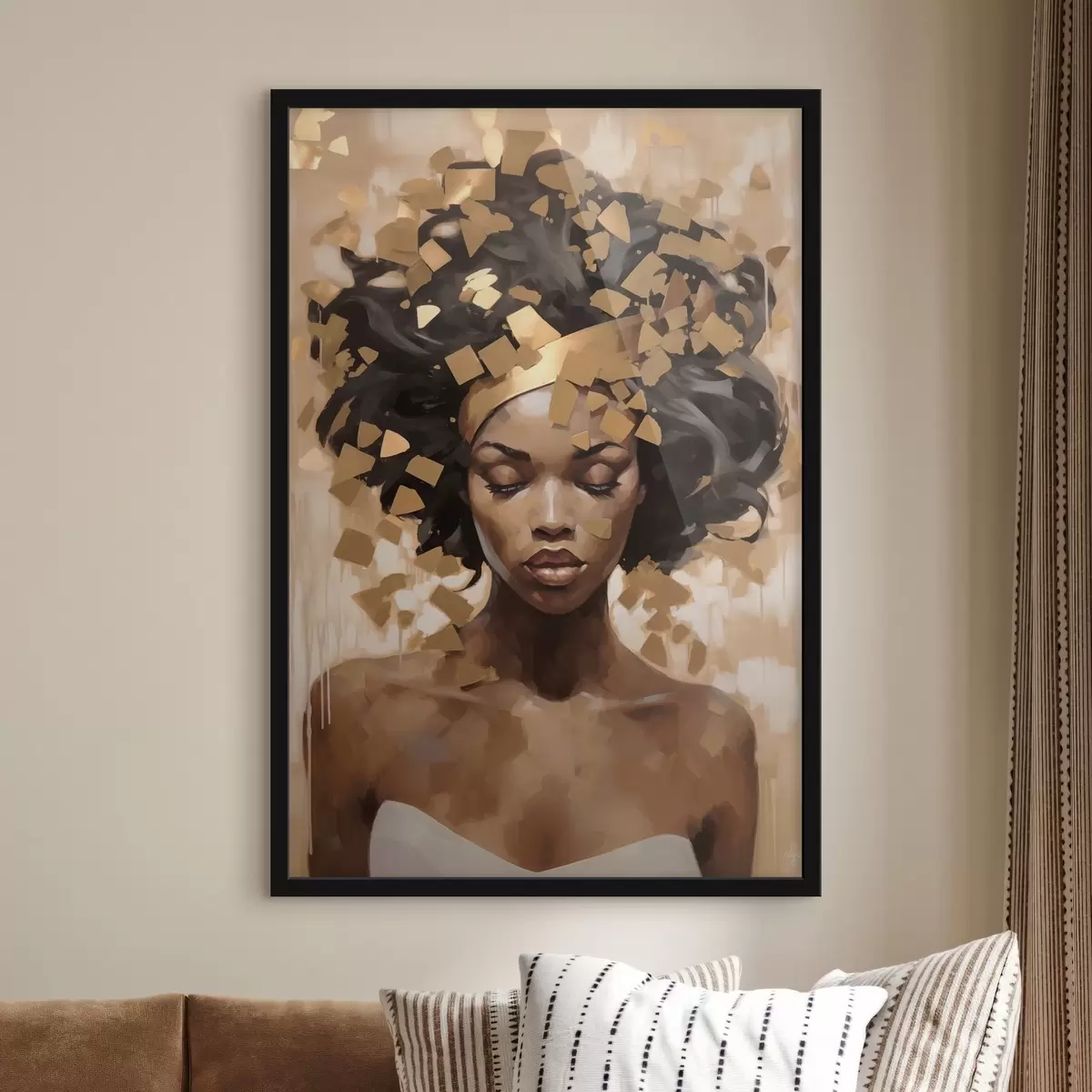 Poster Portrait d'une femme f46259