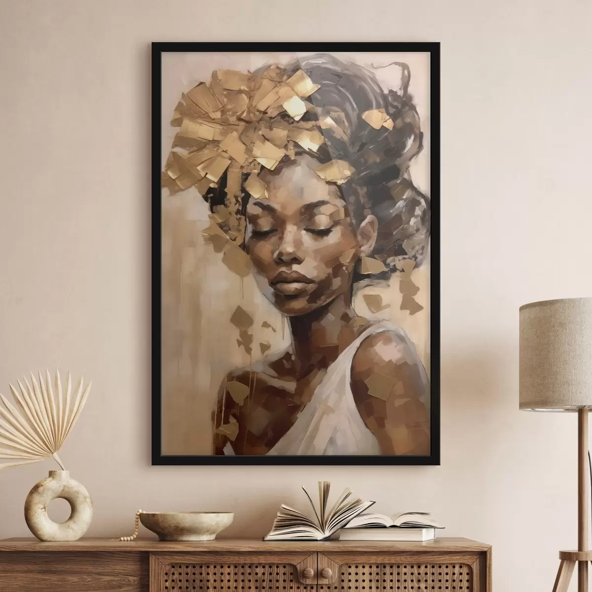 Poster Portrait d'une femme f46260