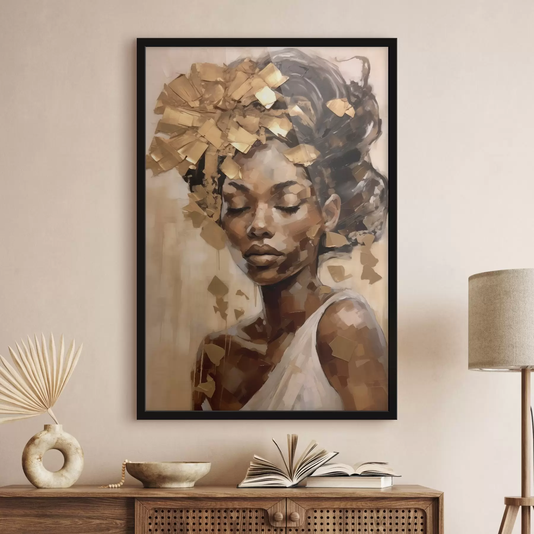 Papier peint Portrait d'une femme f46260