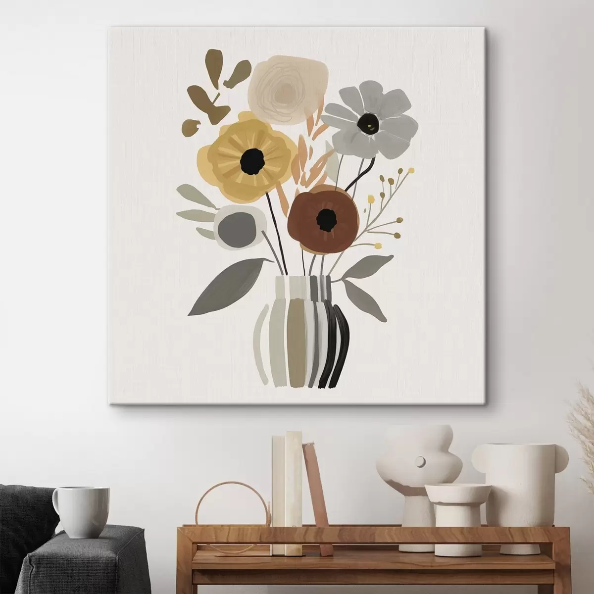 Tableau Fleurs dans un vase s46302