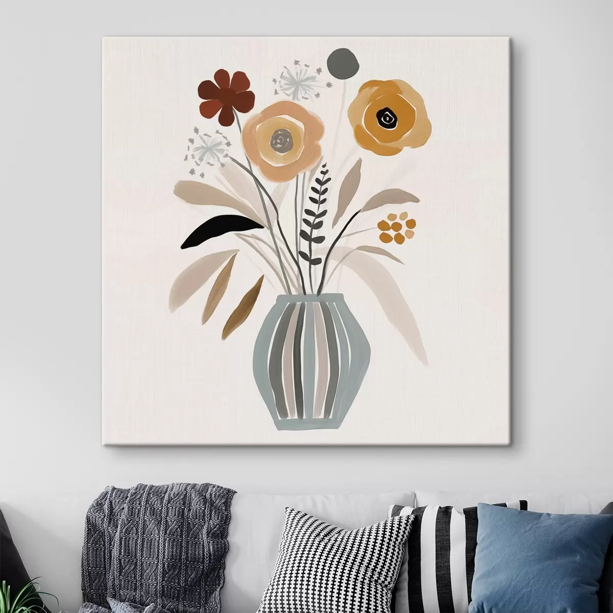Tableau Fleurs dans un vase s46303