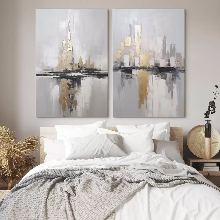 Tableau Abstraction moderne m00870