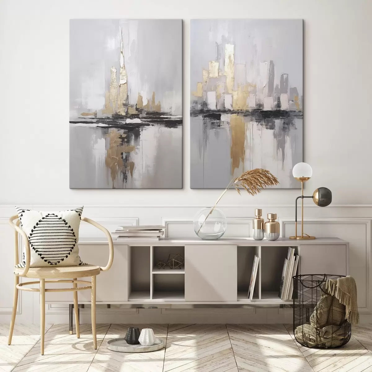 Tableau Abstraction moderne m00870