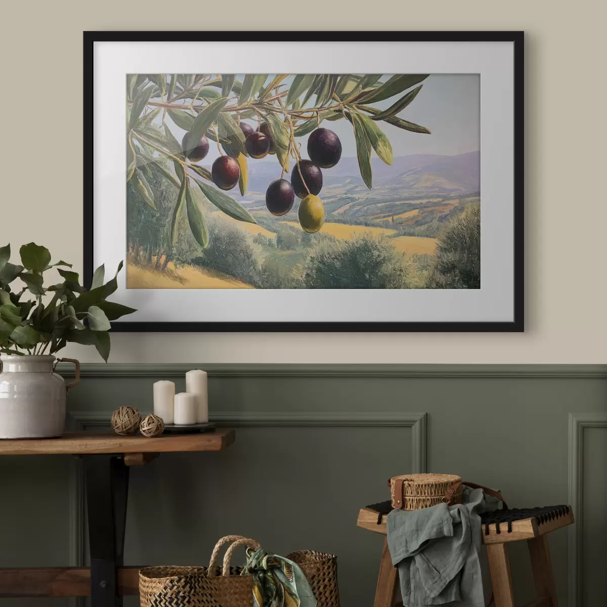 Poster Branche et rythme f46150